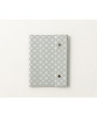 【ミヤビヤ/MIYABIYA】のLa quoh with kirakaracho 南蛮七宝 プリントレザー ノートカバー 月白銀|ID: prp329100004674990 ipo3291000000034303485