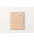 【ミヤビヤ/MIYABIYA】のLa quoh with kirakaracho 南蛮七宝 プリントレザー ノートカバー 鴇色|ID: prp329100004674990 ipo3291000000034303490