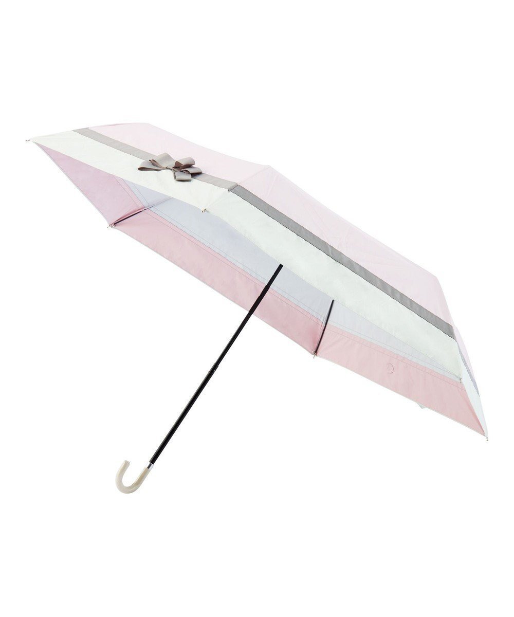 【ムーンバット/MOONBAT】のestaa 晴雨兼用 折りたたみ傘 グログランテープリボン 日傘 遮光 遮熱 UV インテリア・キッズ・メンズ・レディースファッション・服の通販 founy(ファニー) ファッション Fashion レディースファッション Fashion for Women レイングッズ・傘・晴雨兼用傘 Umbrellas & Rain Gear 傘 Umbrella, Parasol 日傘 Parasol, UV Umbrella ペールピンク|ID: prp329100004674991 ipo3291000000034303509
