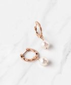 【トッカ/TOCCA】の【WEB限定】DAISY PETAL HOOP PIERCED EARRINGS K10ゴールド 淡水パール 2WAYピアス ピンクゴールド系|ID: prp329100004675002 ipo3291000000033783636
