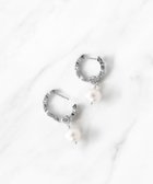 【トッカ/TOCCA】の【WEB限定】DAISY PETAL HOOP PIERCED EARRINGS K10ホワイトゴールド 淡水パール 2WAYピアス ホワイトゴールド系|ID: prp329100004675003 ipo3291000000034303626