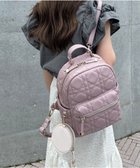 【ラ バガジェリー/LA BAGAGERIE】の【MONICA】ポーチ付きキルティングリュック ピンク|ID: prp329100004675007 ipo3291000000034303672