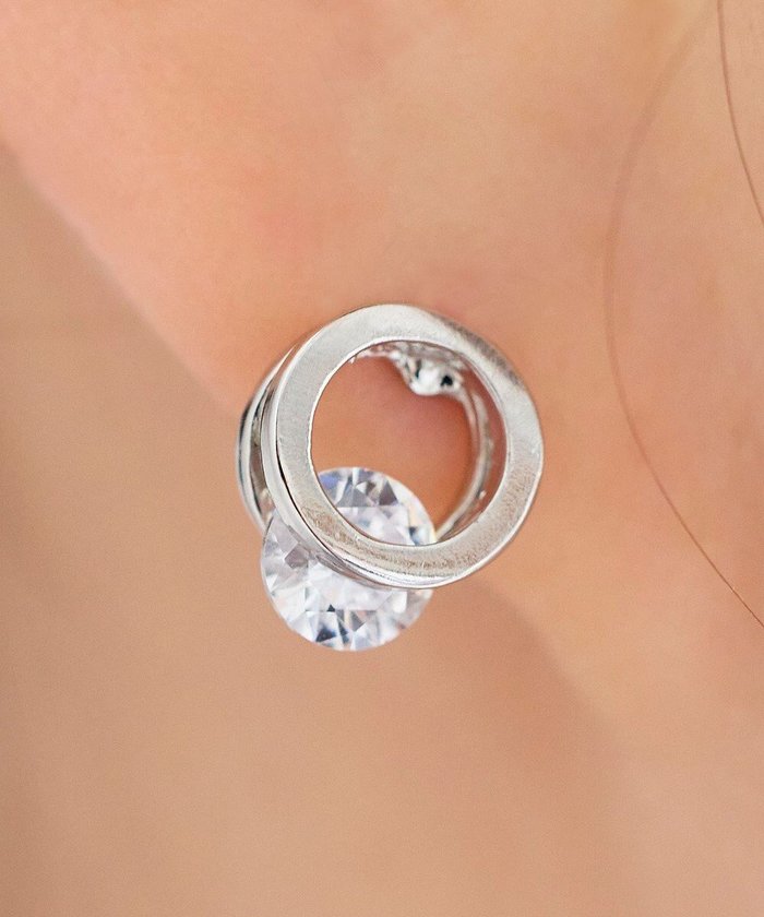 【ティアクラッセ/Tiaclasse】の【金属アレルギー対応】サークル+ストーンタイニーピアス インテリア・キッズ・メンズ・レディースファッション・服の通販 founy(ファニー) https://founy.com/ ファッション Fashion レディースファッション Fashion for Women おすすめ Recommended / Our Picks アクセサリー Fashion Accessories オケージョン Occasion Wear コーティング Coating, Coated Finish サークル Circle, Round Design シルバー Silver, Metallic Silver エレガント 上品 Elegant 二次会 After Party 入学式 Entrance Ceremony 冬 Winter / This Winter 夏 Summer 春 Spring 秋 Autumn 結婚式 Wedding |ID: prp329100004675009 ipo3291000000035328610