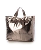 【アンビリオン/UNBILLION】のcachecache ソフトメタリックショッパートート ダークシルバー|ID: prp329100004675013 ipo3291000000034303800