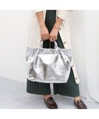 【アンビリオン/UNBILLION】のcachecache ソフトメタリックショッパートート シルバー|ID: prp329100004675013 ipo3291000000034303804