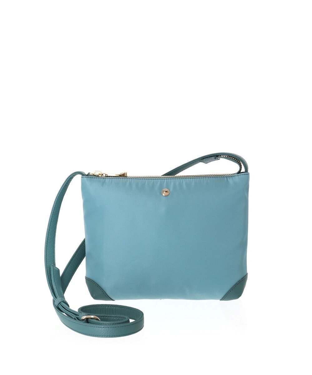 【イビサ/IBIZA】のポプラール ナイロン ショルダーバッグ インテリア・キッズ・メンズ・レディースファッション・服の通販 founy(ファニー) 　ファッション　Fashion　レディースファッション　Fashion for Women　バッグ　Bags　カラフル　Colorful Design　コレクション　Collection, Seasonal Line　シルク　Silk, 100% Silk　スマート　Smart, Elegant　スリム　Slim, Slim Fit　財布　Wallet, Purse　人気　Popular, Best Seller　ポケット　Pocket, Pocket Detail　旅行　Travel　水色|ID: prp329100004675015 ipo3291000000034303817