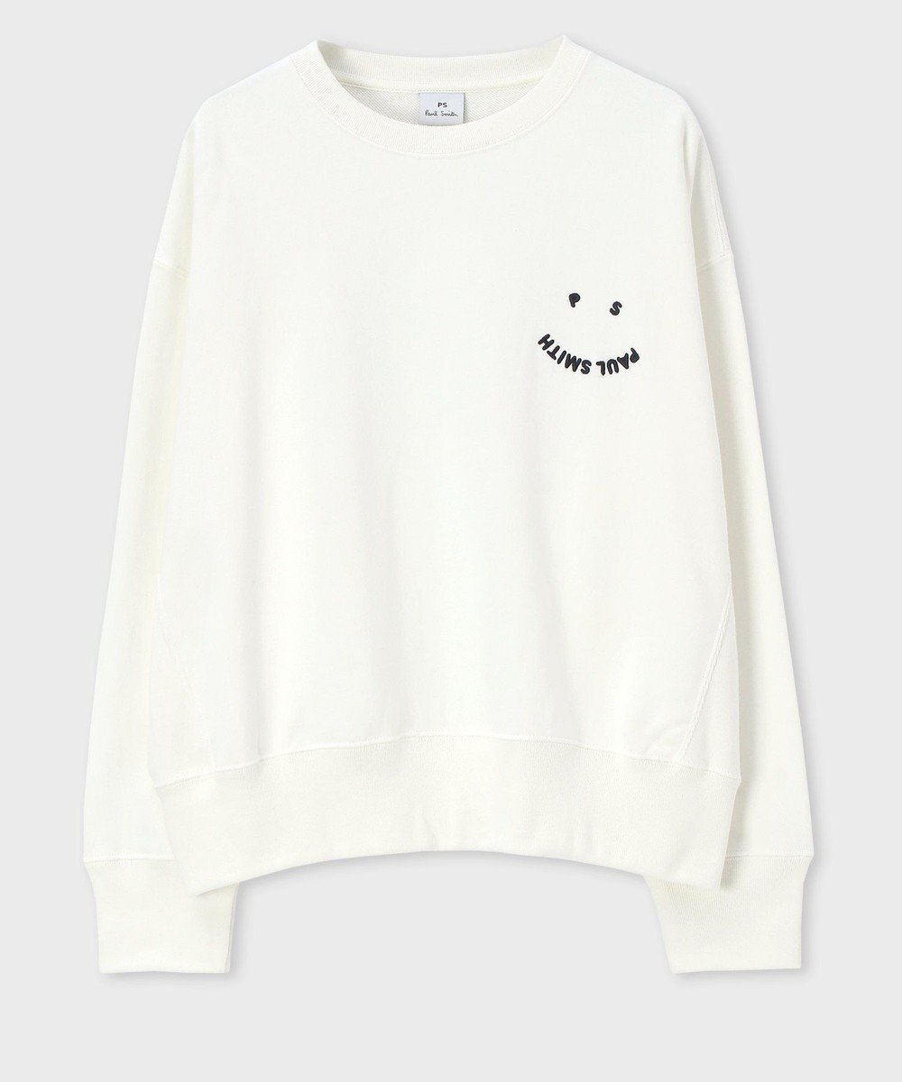 【ポール スミス/Paul Smith】のHappy スウェット 人気、トレンドファッション・服の通販 founy(ファニー) ファッション Fashion レディースファッション Fashion for Women トップス・カットソー Cut & Sew Tops レディースパーカー・カジュアルフーディー Casual Hoodies & Sweatshirts スウェット・クルーネックトップス Sweatshirts & Crewnecks / Relaxed Fit Sweat Tops グラフィック Graphic, Graphic Design スウェット / スエット Sweatshirt, Sweatwear モチーフ Motif, Design Theme 夏 Summer S/S・春夏 SS, Spring/Summer, Warm Season A/W・秋冬 Autumn/Winter other-1|ID: prp329100004675016 ipo3291000000034303823