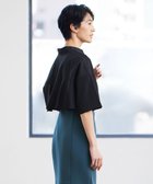 【アイシービー/iCB】の【WEB限定カラーあり・洗える】ラッフルデザインシャツ ブラック系|ID: prp329100004675081 ipo3291000000033783937
