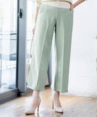 【ティアクラッセ/Tiaclasse】の【日本製・洗える】麻調ワイドパンツ ミント|ID: prp329100004675116 ipo3291000000034696263