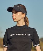 【ゼロハリバートン/ZERO HALLIBURTON】の【雑誌掲載】 デルタニットバイザー 82562 ZHG-CAP レディースサンバイザー ゴルフ ブラック|ID: prp329100004675121 ipo3291000000034305311