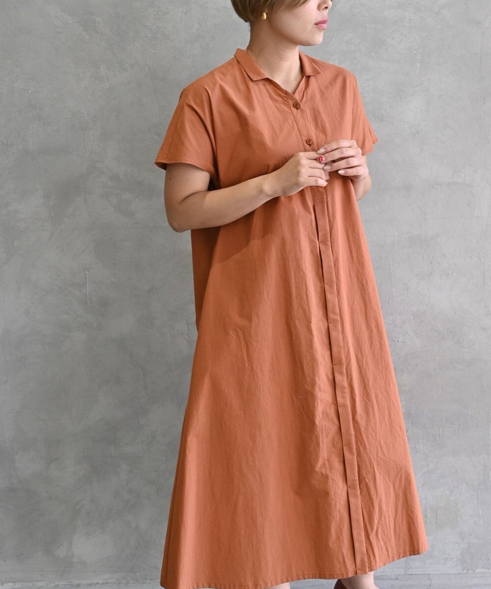 【ムーク/muuc】の〈遠州織物で織られた上質なコットン生地〉フレンチスリーブのシャツワンピース 人気、トレンドファッション・服の通販 founy(ファニー) ファッション Fashion レディースファッション Fashion for Women ワンピース Dresses シャツワンピース / 1枚で着映えコーデ Shirt Dresses 春 Spring キャンバス Canvas, Canvas Fabric スリーブ Sleeve, Long Sleeve / Short Sleeve タイプライター Typewriter Fabric, Crisp Cotton 手編み Hand-Knitted, Handmade Knit パターン Pattern, Design Print フレンチ French, French Style S/S・春夏 SS, Spring/Summer, Warm Season 再入荷 Restock / Back in Stock 夏 Summer other-1|ID: prp329100004675124 ipo3291000000034305348