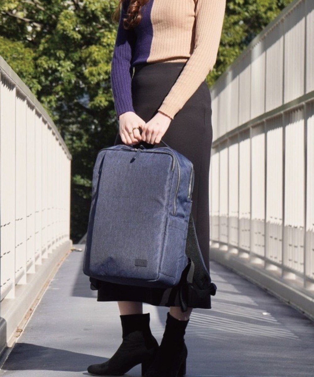 【エースバッグズアンドラゲッジ/ACE BAGS & LUGGAGE】のACE アビリティ ビジネスリュック A4 13インチ 10498 インテリア・キッズ・メンズ・レディースファッション・服の通販 founy(ファニー) 　ファッション　Fashion　レディースファッション　Fashion for Women　バッグ　Bags　スマート　Smart, Elegant　ビジネス 仕事 通勤　Business / Work / Commuting　フロント　Front, Front Design　ポケット　Pocket, Pocket Detail　リュック　Backpack, Rucksack　ネイビー|ID: prp329100004675127 ipo3291000000034544735