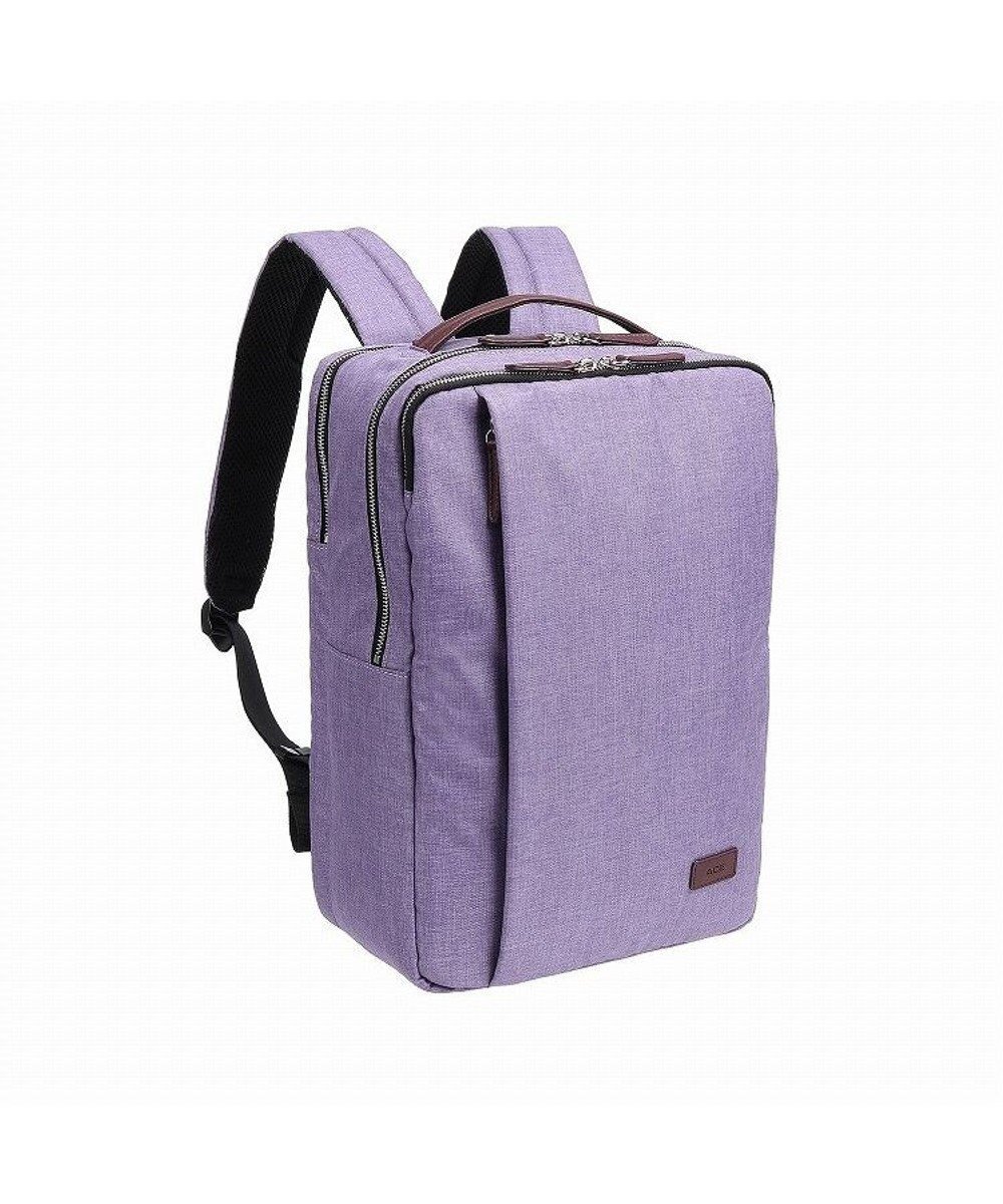 【エースバッグズアンドラゲッジ/ACE BAGS & LUGGAGE】のACE アビリティ ビジネスリュック A4 13インチ 10498 インテリア・キッズ・メンズ・レディースファッション・服の通販 founy(ファニー) 　ファッション　Fashion　レディースファッション　Fashion for Women　バッグ　Bags　スマート　Smart, Elegant　ビジネス 仕事 通勤　Business / Work / Commuting　フロント　Front, Front Design　ポケット　Pocket, Pocket Detail　リュック　Backpack, Rucksack　パープル|ID: prp329100004675127 ipo3291000000034544736