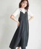 【フェルゥ/Feroux】の【セットアイテム】シュリンクインナー × キャミワンピース ブラック系|ID: prp329100004675132 ipo3291000000034305391