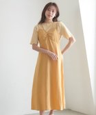 【フェルゥ/Feroux】の【セットアイテム】シュリンクインナー × キャミワンピース ライトイエロー系|ID: prp329100004675132 ipo3291000000034305393