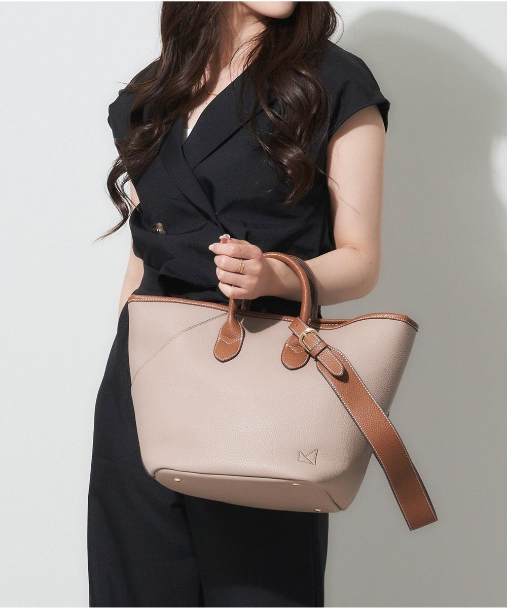 【ラ バガジェリー/LA BAGAGERIE】の【maison vert】 【シュリンク合皮・軽量】変形2WAYバッグ 人気、トレンドファッション・服の通販 founy(ファニー) ファッション Fashion レディースファッション Fashion for Women バッグ Bags 切替 Switching, Contrast Panel 軽量 Lightweight, Ultra Light フェイクレザー Faux Leather, PU Leather ポケット Pocket, Pocket Detail エレガント 上品 Elegant other-1|ID: prp329100004675159 ipo3291000000034305669