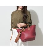 【ラ バガジェリー/LA BAGAGERIE】の【maison vert】 【シュリンク合皮・軽量】変形2WAYバッグ レッド|ID: prp329100004675159 ipo3291000000034305675