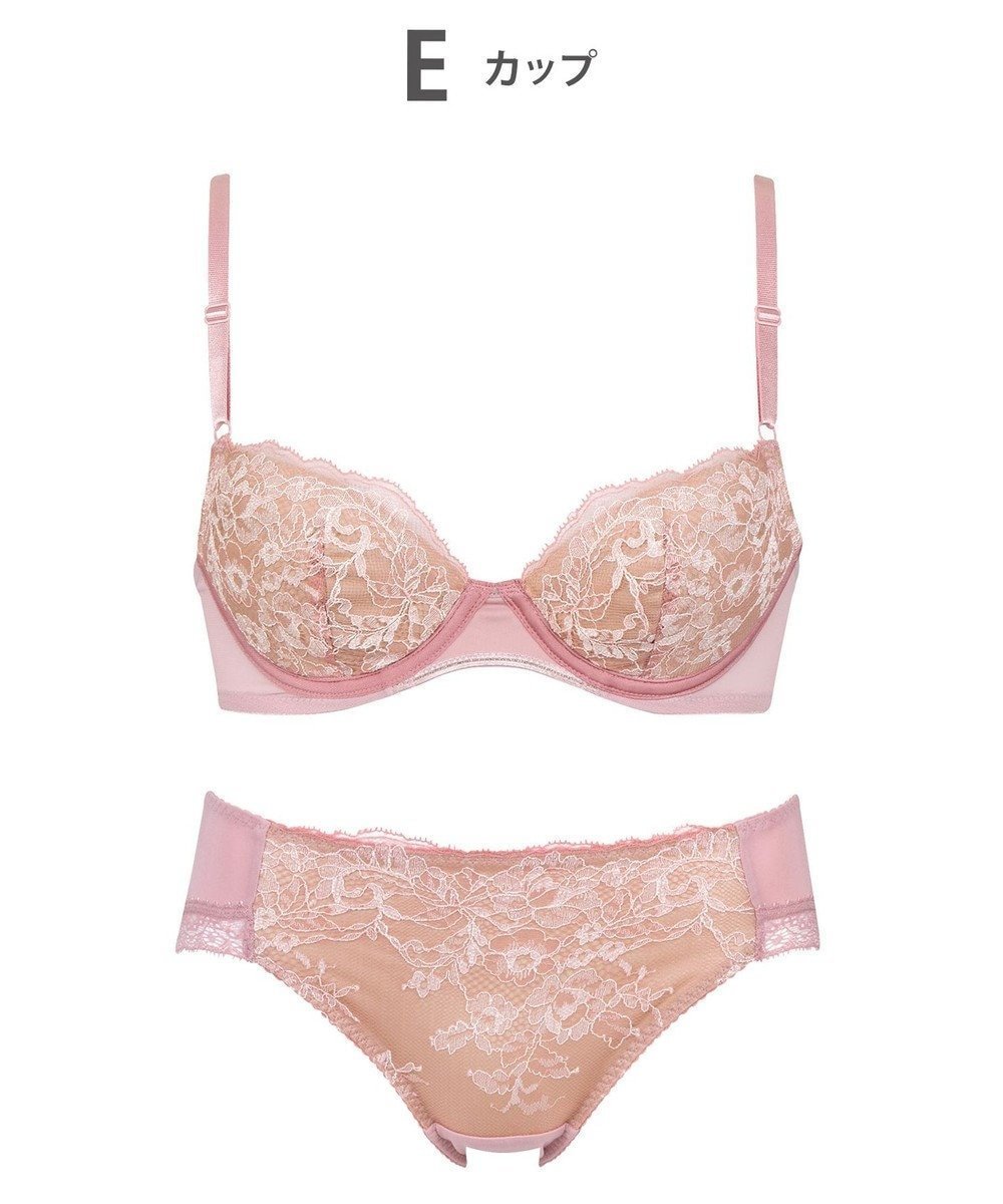 【ウィング/Wing】のブラショーツセット 【マッチミーブラ】 ブラがわたしに合わせてくれる ウイング/ワコール KB8003 インテリア・キッズ・メンズ・レディースファッション・服の通販 founy(ファニー) 　ファッション　Fashion　レディースファッション　Fashion for Women　アンダー　Underwear Essentials　クッション　Cushion, Throw Pillow　ショーツ　Shorts, Short Pants　フィット　Fit, Slim Fit　フロント　Front, Front Design　ブラジャー　Bra, Lingerie　メッシュ　Mesh, Net Fabric　ピンク|ID: prp329100004675166 ipo3291000000034305734