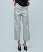 【ベイジ,/BEIGE,】のDUPHOT / レザーパンツ Ecru|ID: prp329100004675176 ipo3291000000034305813