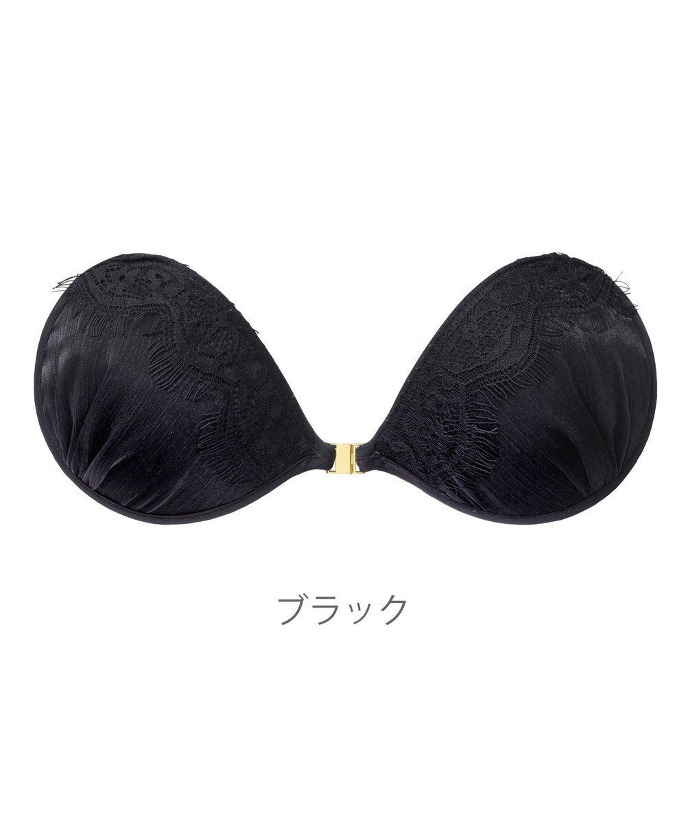 【ブラデリス ニューヨーク/BRADELIS New York】の【NuBra / ボリュームアップ】パテッドヌーブラ クロス デザインヌーブラ インテリア・キッズ・メンズ・レディースファッション・服の通販 founy(ファニー) 　ファッション　Fashion　レディースファッション　Fashion for Women　アンダー　Underwear Essentials　オイル　Body Oil　春　Spring　キャミソール　Camisole, Spaghetti Strap Top　コレクション　Collection, Seasonal Line　軽量　Lightweight, Ultra Light　ショルダー　Shoulder, Shoulder Strap　ショーツ　Shorts, Short Pants　シリコン　Silicone, Silicone Material　シンプル　Simple, Minimal　タオル　Towel, Bath Towel　ドレス　Dress, One-Piece　人気　Popular, Best Seller　パイピング　Piping, Trim Design　フォルム　Silhouette, Form　ブラジャー　Bra, Lingerie　ランジェリー　Lingerie, Intimate Wear　レース　Lace, Lace Fabric　S/S・春夏　SS, Spring/Summer, Warm Season　おすすめ　Recommended / Our Picks　夏　Summer　結婚式　Wedding　ブラック|ID: prp329100004675182 ipo3291000000033784298