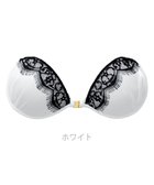 【ブラデリス ニューヨーク/BRADELIS New York】の【NuBra / ボリュームアップ】パテッドヌーブラ クロス デザインヌーブラ ホワイト|ID: prp329100004675182 ipo3291000000033784299