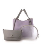 【アンビリオン/UNBILLION】のカシュカシュ cachecache / ミニショルダー付きソフトレザー調ミニトートバッグ ラベンダーミックス|ID: prp329100004675203 ipo3291000000034314482