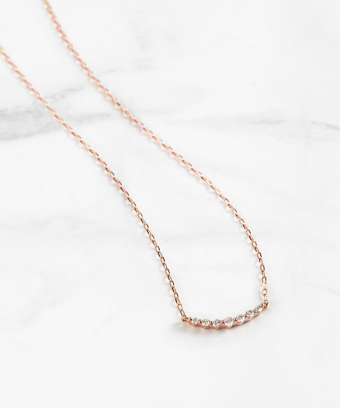 【トッカ/TOCCA】の【WEB限定】FRILL DIAMOND NECKLACE K10 ダイヤモンド ネックレス インテリア・キッズ・メンズ・レディースファッション・服の通販 founy(ファニー) https://founy.com/ ファッション Fashion レディースファッション Fashion for Women ジュエリー Jewelry ネックレス Necklaces & Pendants アクセサリー Fashion Accessories グラデーション Gradient, Ombre センター Center, Center Line 雑誌 Magazine, Fashion Magazine ダイヤモンド Diamond, Brilliant Cut チェーン Chain, Chain Strap デコルテ Décolleté, Neckline ネックレス Necklace, Pendant Necklace フリル Frill, Ruffle ポーチ Pouch, Small Case おすすめ Recommended / Our Picks |ID: prp329100004675205 ipo3291000000033784382