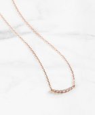 【トッカ/TOCCA】の【WEB限定】FRILL DIAMOND NECKLACE K10 ダイヤモンド ネックレス ピンクゴールド系|ID: prp329100004675205 ipo3291000000033784383
