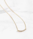 【トッカ/TOCCA】の【WEB限定】FRILL DIAMOND NECKLACE K10 ダイヤモンド ネックレス ゴールド系|ID: prp329100004675205 ipo3291000000033784384