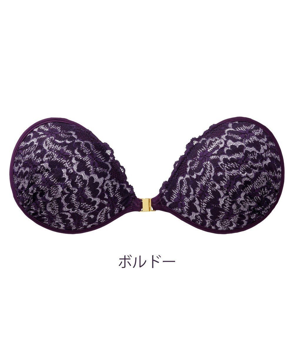 【ブラデリス ニューヨーク/BRADELIS New York】の【NuBra / ボリュームアップ】パテッドヌーブラ ベガ ストラップレスで肩こり軽減 インテリア・キッズ・メンズ・レディースファッション・服の通販 founy(ファニー) 　ファッション　Fashion　レディースファッション　Fashion for Women　アンダー　Underwear Essentials　オイル　Body Oil　春　Spring　キャミソール　Camisole, Spaghetti Strap Top　コレクション　Collection, Seasonal Line　軽量　Lightweight, Ultra Light　ショルダー　Shoulder, Shoulder Strap　ショーツ　Shorts, Short Pants　シリコン　Silicone, Silicone Material　タオル　Towel, Bath Towel　ドレス　Dress, One-Piece　人気　Popular, Best Seller　パイピング　Piping, Trim Design　フォルム　Silhouette, Form　ブラジャー　Bra, Lingerie　ランジェリー　Lingerie, Intimate Wear　レース　Lace, Lace Fabric　S/S・春夏　SS, Spring/Summer, Warm Season　おすすめ　Recommended / Our Picks　夏　Summer　結婚式　Wedding　ボルドー|ID: prp329100004675213 ipo3291000000033784420
