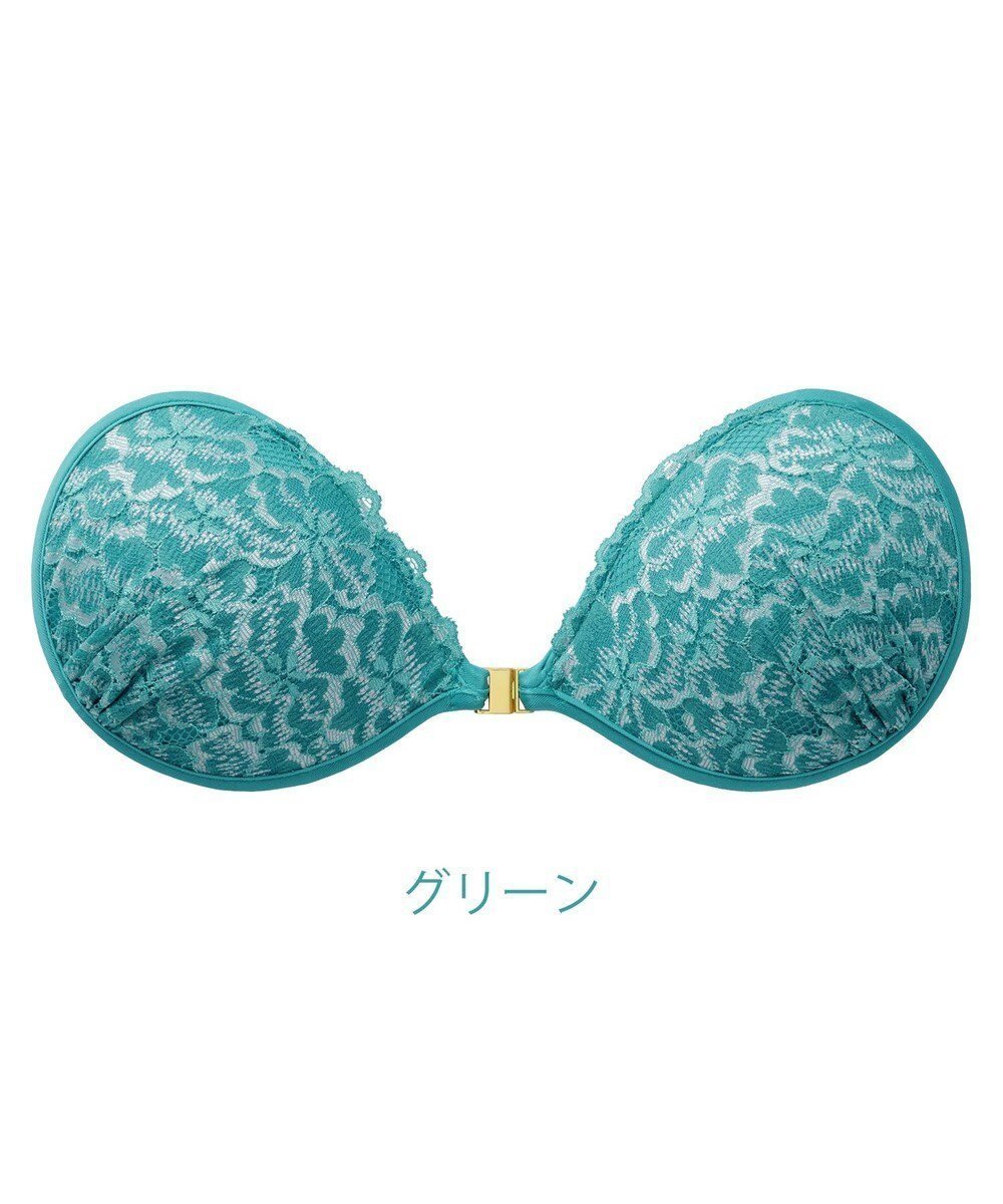 【ブラデリス ニューヨーク/BRADELIS New York】の【NuBra / ボリュームアップ】パテッドヌーブラ ベガ ストラップレスで肩こり軽減 インテリア・キッズ・メンズ・レディースファッション・服の通販 founy(ファニー) 　ファッション　Fashion　レディースファッション　Fashion for Women　アンダー　Underwear Essentials　オイル　Body Oil　春　Spring　キャミソール　Camisole, Spaghetti Strap Top　コレクション　Collection, Seasonal Line　軽量　Lightweight, Ultra Light　ショルダー　Shoulder, Shoulder Strap　ショーツ　Shorts, Short Pants　シリコン　Silicone, Silicone Material　タオル　Towel, Bath Towel　ドレス　Dress, One-Piece　人気　Popular, Best Seller　パイピング　Piping, Trim Design　フォルム　Silhouette, Form　ブラジャー　Bra, Lingerie　ランジェリー　Lingerie, Intimate Wear　レース　Lace, Lace Fabric　S/S・春夏　SS, Spring/Summer, Warm Season　おすすめ　Recommended / Our Picks　夏　Summer　結婚式　Wedding　グリーン|ID: prp329100004675213 ipo3291000000033784421