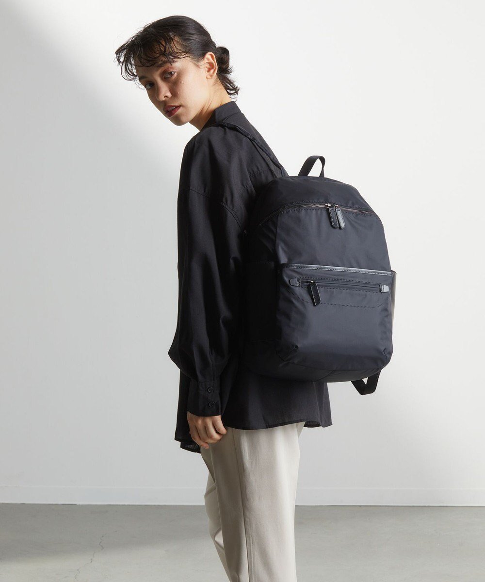【イザック/Y'SACCS】の【ナイロンタフタ×リサイクルレザー】デイリーリュック 人気、トレンドファッション・服の通販 founy(ファニー) ファッション Fashion レディースファッション Fashion for Women バッグ Bags ショルダー Shoulder, Shoulder Strap シンプル Simple, Minimal スマート Smart, Elegant タフタ Taffeta, Structured Fabric トラベル Travel, Travel Gear 人気 Popular, Best Seller ポケット Pocket, Pocket Detail リュック Backpack, Rucksack other-1|ID: prp329100004675216 ipo3291000000034306146
