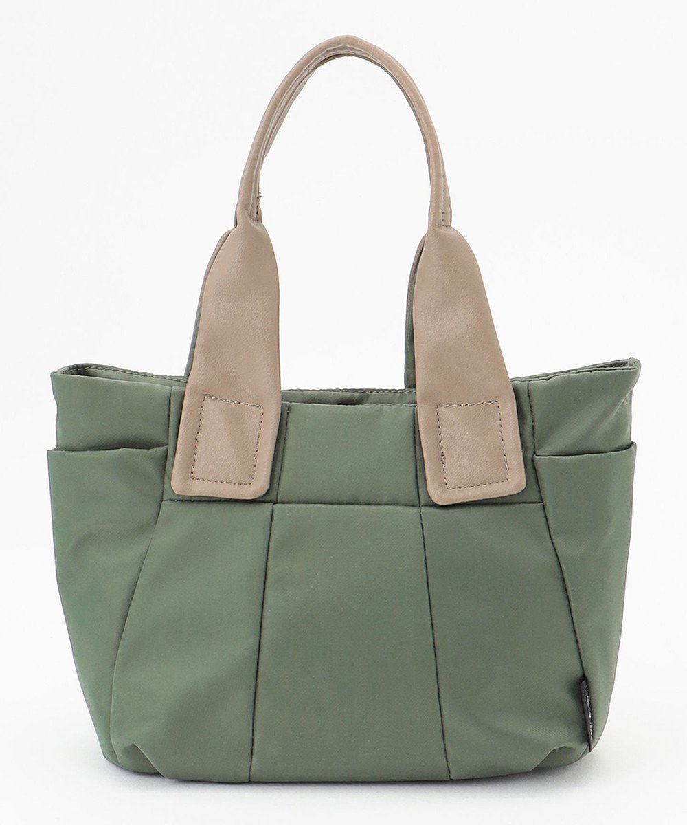 【イザック/Y'SACCS】の【Y SACCS vous et】ナイロンキリカエ2WAYトート Sサイズ インテリア・キッズ・メンズ・レディースファッション・服の通販 founy(ファニー) ファッション Fashion レディースファッション Fashion for Women バッグ Bags ポケット Pocket, Pocket Detail ワイド Wide, Wide Fit エレガント 上品 Elegant 切替 Switching, Contrast Panel ライトグリーン|ID: prp329100004675217 ipo3291000000034306165