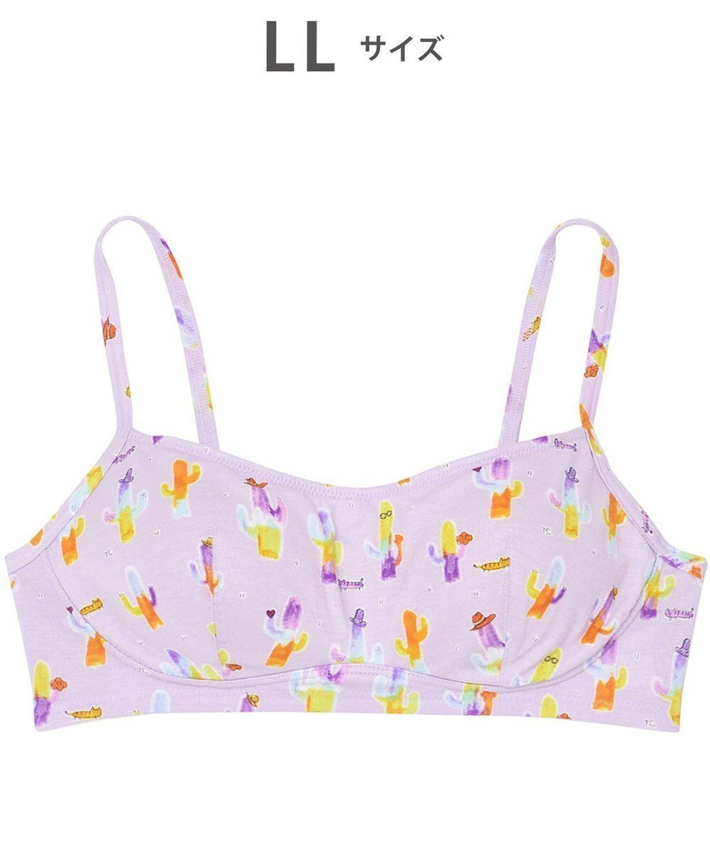 【ツモリチサト スリープ/tsumori chisato SLEEP】のノンワイヤーブラ パッドつき 綿混 伸縮性がよい ペアショーツあり /ワコール UBX552 インテリア・キッズ・メンズ・レディースファッション・服の通販 founy(ファニー) 　ファッション　Fashion　レディースファッション　Fashion for Women　カラフル　Colorful Design　ショーツ　Shorts, Short Pants　パジャマ　Pajamas, Sleepwear　ブラジャー　Bra, Lingerie　プリント　Print, Printed Pattern　モチーフ　Motif, Design Theme　ラップ　Wrap, Wrap Design　ワイヤー　Wire, Wired Bra　夏　Summer　ピンク|ID: prp329100004675220 ipo3291000000033784451
