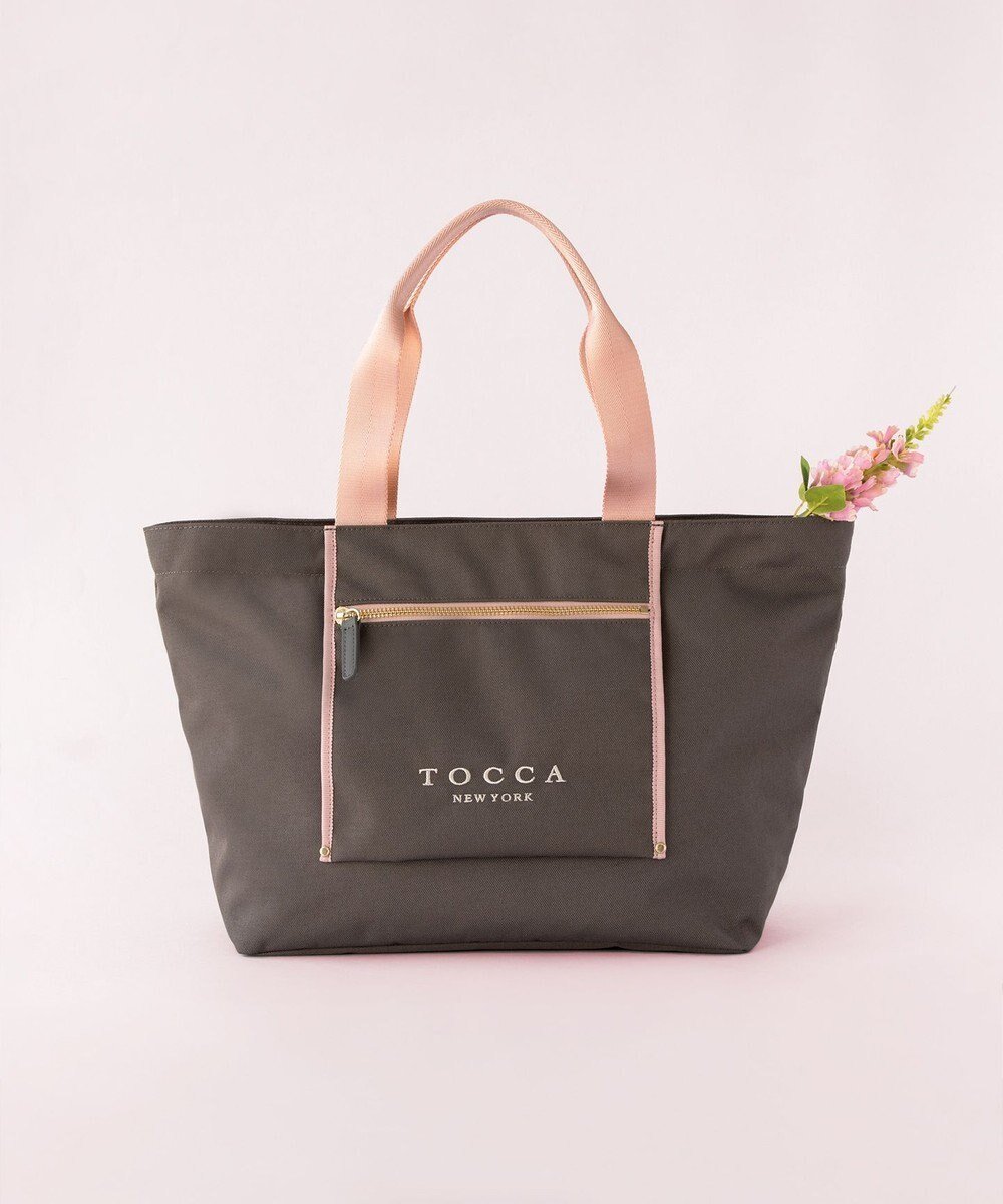【トッカ/TOCCA】の【WEB限定&一部店舗限定】STRADA TOTE トートバッグ 人気、トレンドファッション・服の通販 founy(ファニー) 　ファッション　Fashion　レディースファッション　Fashion for Women　バッグ　Bags　イタリア　Italy　クラウン　Crown, Royal Motif　シューズ　Shoes, Footwear　ジップ　Zip, Zipper　スポーツ　Sports, Activewear　財布　Wallet, Purse　ポケット　Pocket, Pocket Detail　リュクス　Luxury, Elegant, High-End, Chic　旅行　Travel　 other-1|ID: prp329100004675222 ipo3291000000034306214