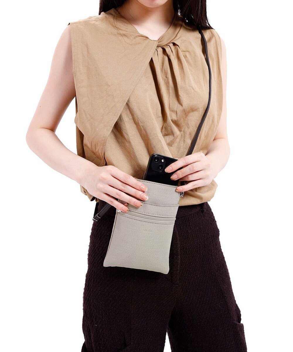 【エアリスト/airlist】の【軽量・エコ素材】スマホポシェット Linere リンネル 人気、トレンドファッション・服の通販 founy(ファニー) ファッション Fashion レディースファッション Fashion for Women 軽量 Lightweight, Ultra Light 財布 Wallet, Purse 定番 Standard, Basic Item フェザー Feather, Feather Detail フラップ Flap, Flap Pocket ポケット Pocket, Pocket Detail ポーチ Pouch, Small Case マグネット Magnet, Magnetic Closure ラップ Wrap, Wrap Design 旅行 Travel iPhone アイフォーン iPhone other-1|ID: prp329100004675232 ipo3291000000034306313