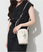 【ラ バガジェリー/LA BAGAGERIE】の【maison vert】 【多収納・軽量】ラウンドノットショルダー アイボリー|ID: prp329100004675239 ipo3291000000033784515