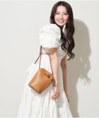 【ラ バガジェリー/LA BAGAGERIE】の【maison vert】 【多収納・軽量】ラウンドノットショルダー キャメル|ID: prp329100004675239 ipo3291000000034306384