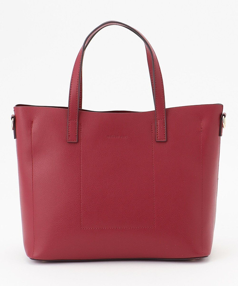 【ラ バガジェリー/LA BAGAGERIE】の【maison vert】【軽量】2WAYミニトート インテリア・キッズ・メンズ・レディースファッション・服の通販 founy(ファニー) ファッション Fashion レディースファッション Fashion for Women バッグ Bags クッション Cushion, Throw Pillow 軽量 Lightweight, Ultra Light スマート Smart, Elegant ハンカチ Handkerchief, Hanky ポケット Pocket, Pocket Detail 別注 Limited Edition, Custom Order レッド|ID: prp329100004675240 ipo3291000000034306400