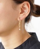 【カスミノ/CASUMINO】のmicro chain イヤリング pearl|ID: prp329100004675249 ipo3291000000034306520