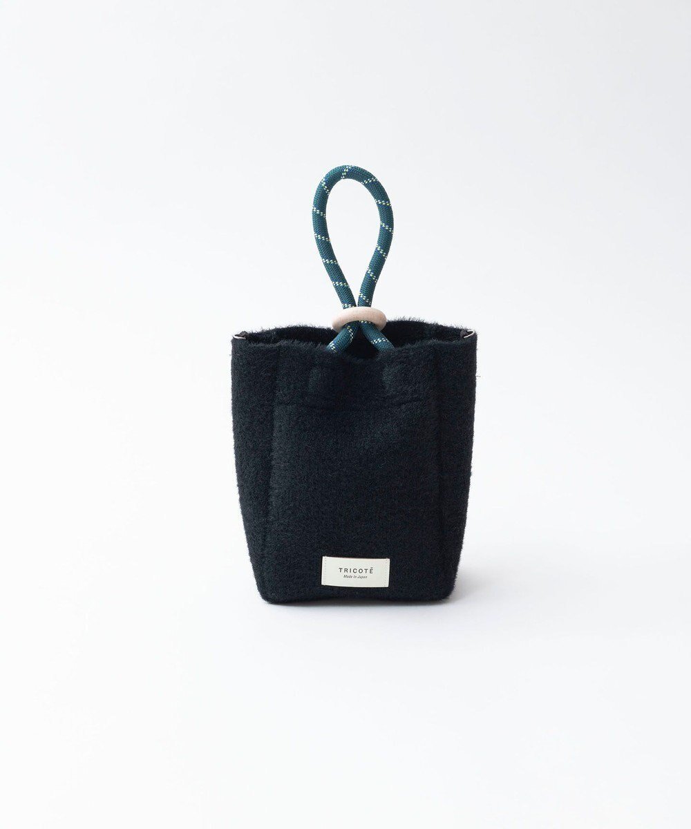 【トリコテ/Tricote】のMINKY RING BAG/ミンキーリングバッグ インテリア・キッズ・メンズ・レディースファッション・服の通販 founy(ファニー) 　ファッション　Fashion　レディースファッション　Fashion for Women　バッグ　Bags　ウォーム　Warm Fabric　タオル　Towel, Bath Towel　ラップ　Wrap, Wrap Design　99BLACK|ID: prp329100004675260 ipo3291000000034306662
