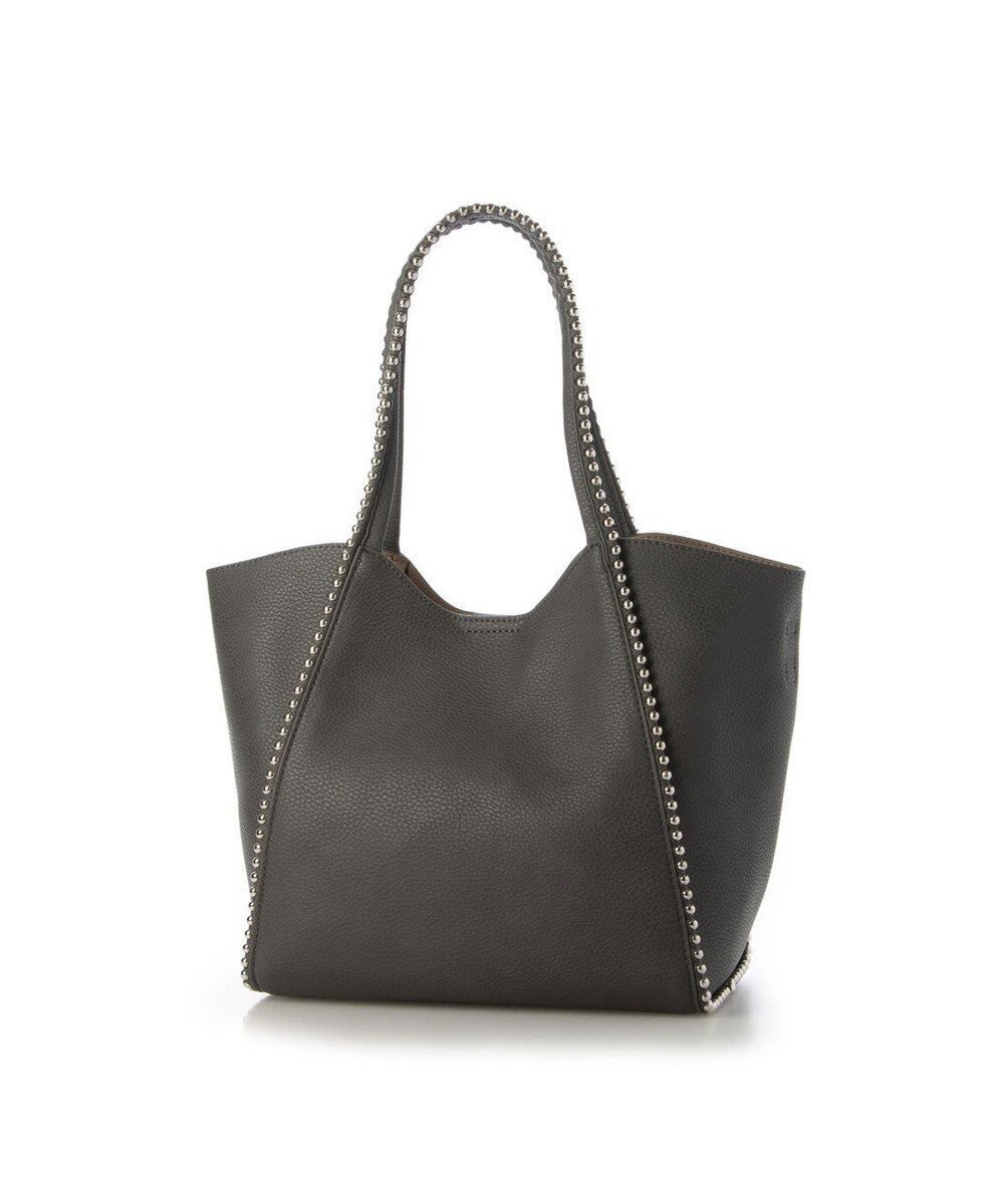 【アンビリオン/UNBILLION】のcachecache ボールチェーン2wayトートバッグ インテリア・キッズ・メンズ・レディースファッション・服の通販 founy(ファニー) 　ファッション　Fashion　レディースファッション　Fashion for Women　バッグ　Bags　カラフル　Colorful Design　ショルダー　Shoulder, Shoulder Strap　チェーン　Chain, Chain Strap　ハンド　Hand, Handmade　ミックス　Mix, Mixed Style　モチーフ　Motif, Design Theme　再入荷　Restock / Back in Stock　ダークグレー|ID: prp329100004675270 ipo3291000000034270088