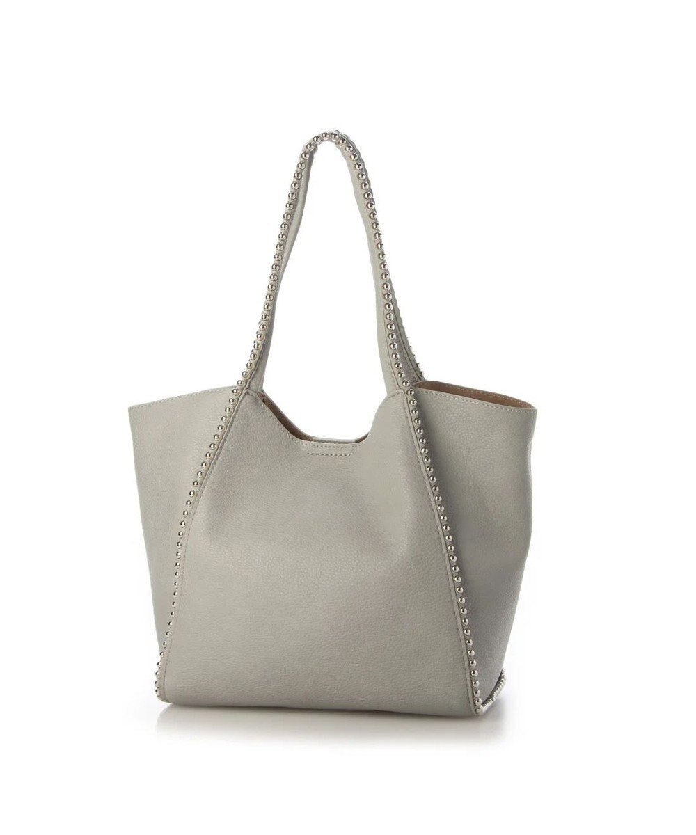 【アンビリオン/UNBILLION】のcachecache ボールチェーン2wayトートバッグ インテリア・キッズ・メンズ・レディースファッション・服の通販 founy(ファニー) 　ファッション　Fashion　レディースファッション　Fashion for Women　バッグ　Bags　カラフル　Colorful Design　ショルダー　Shoulder, Shoulder Strap　チェーン　Chain, Chain Strap　ハンド　Hand, Handmade　ミックス　Mix, Mixed Style　モチーフ　Motif, Design Theme　再入荷　Restock / Back in Stock　ライトグレー|ID: prp329100004675270 ipo3291000000034270089