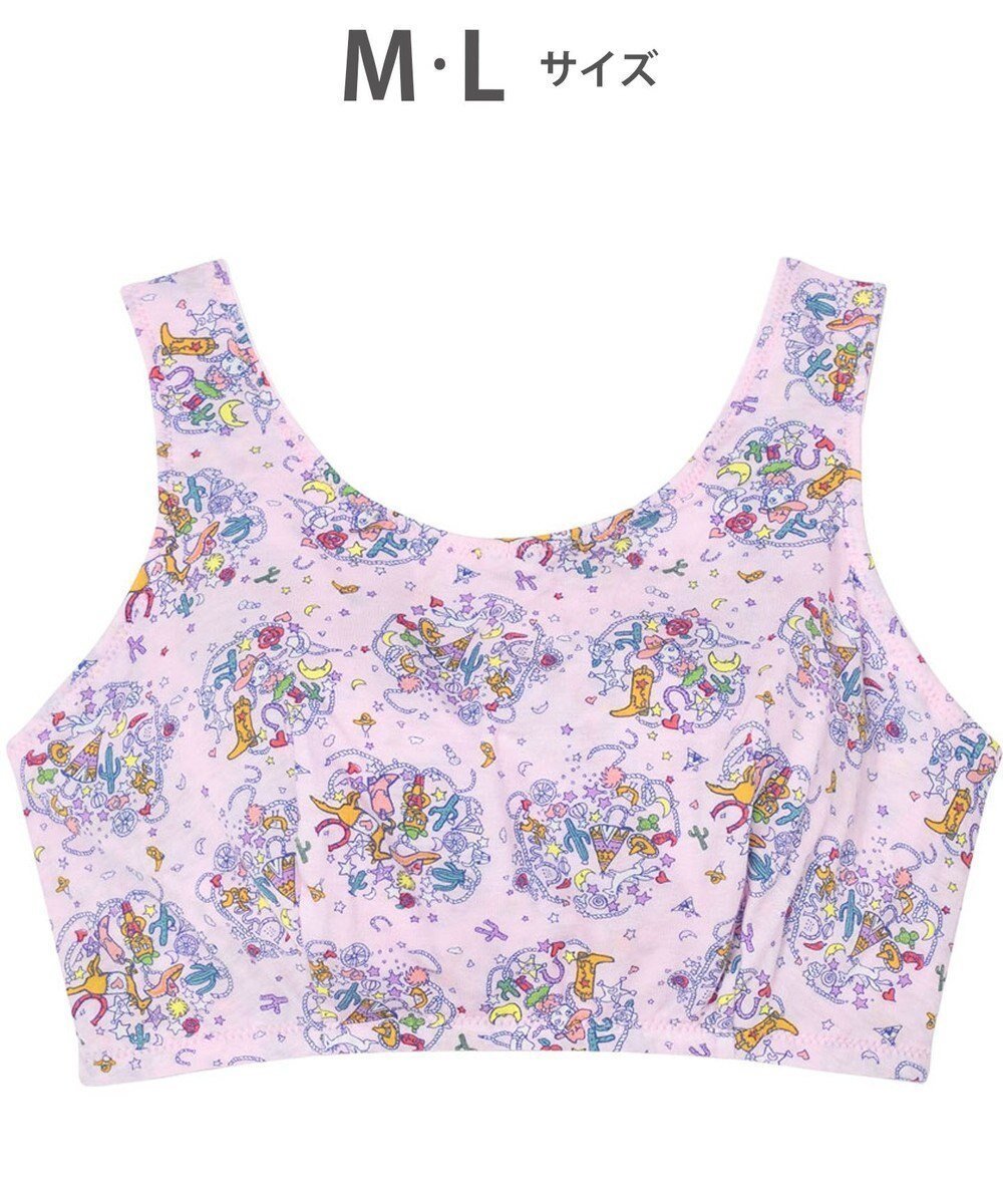 【ツモリチサト スリープ/tsumori chisato SLEEP】のナイトアップブラ ノンワイヤーブラ /ワコール UBX545 インテリア・キッズ・メンズ・レディースファッション・服の通販 founy(ファニー) 　ファッション　Fashion　レディースファッション　Fashion for Women　春　Spring　センター　Center, Center Line　パジャマ　Pajamas, Sleepwear　ブラジャー　Bra, Lingerie　プリント　Print, Printed Pattern　ピンク|ID: prp329100004675282 ipo3291000000033784671
