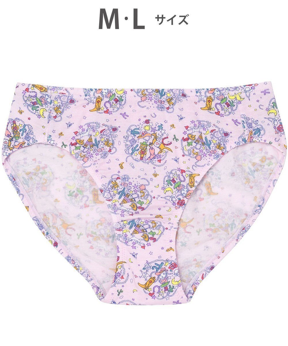 【ツモリチサト スリープ/tsumori chisato SLEEP】のショーツ 伸縮性がよい ソフトな風合い UBX545とペア /ワコール UPX545 インテリア・キッズ・メンズ・レディースファッション・服の通販 founy(ファニー) 　ファッション　Fashion　レディースファッション　Fashion for Women　ショーツ　Shorts, Short Pants　シンプル　Simple, Minimal　パジャマ　Pajamas, Sleepwear　プリント　Print, Printed Pattern　春　Spring　ピンク|ID: prp329100004675284 ipo3291000000033784679