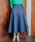 【組曲/KUMIKYOKU】の【組曲×setsuko sagittaire】ストレッチデニムスカート 人気、トレンドファッション・服の通販 founy(ファニー) ファッション Fashion レディースファッション Fashion for Women スカート Skirts デニムスカート・カジュアルスカート Denim Skirts 秋 Autumn コレクション Collection, Seasonal Line コンパクト Compact, Small Size ジャケット Jacket, Outerwear ストレッチ Stretch, Stretchy Fabric デニム Denim, Jeans Material 人気 Popular, Best Seller フレア Flare, Flared ミドル Middle Length, Mid Height A/W・秋冬 Autumn/Winter S/S・春夏 SS, Spring/Summer, Warm Season 夏 Summer 2023春夏・S/S Spring/Summer 2023 SS23 2023年 2023 thumbnail ネイビー系|ID: prp329100004675291 ipo3291000000033784701