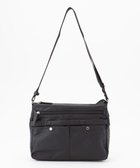 【ラ バガジェリー/LA BAGAGERIE】のモノグラム スクエアナイロンショルダー Mサイズ ブラック|ID: prp329100004675296 ipo3291000000034306993