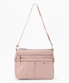 【ラ バガジェリー/LA BAGAGERIE】のモノグラム スクエアナイロンショルダー Mサイズ ピンク|ID: prp329100004675296 ipo3291000000034306995