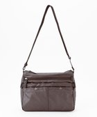 【ラ バガジェリー/LA BAGAGERIE】のモノグラム スクエアナイロンショルダー Mサイズ ガンメタリック|ID: prp329100004675296 ipo3291000000034307002