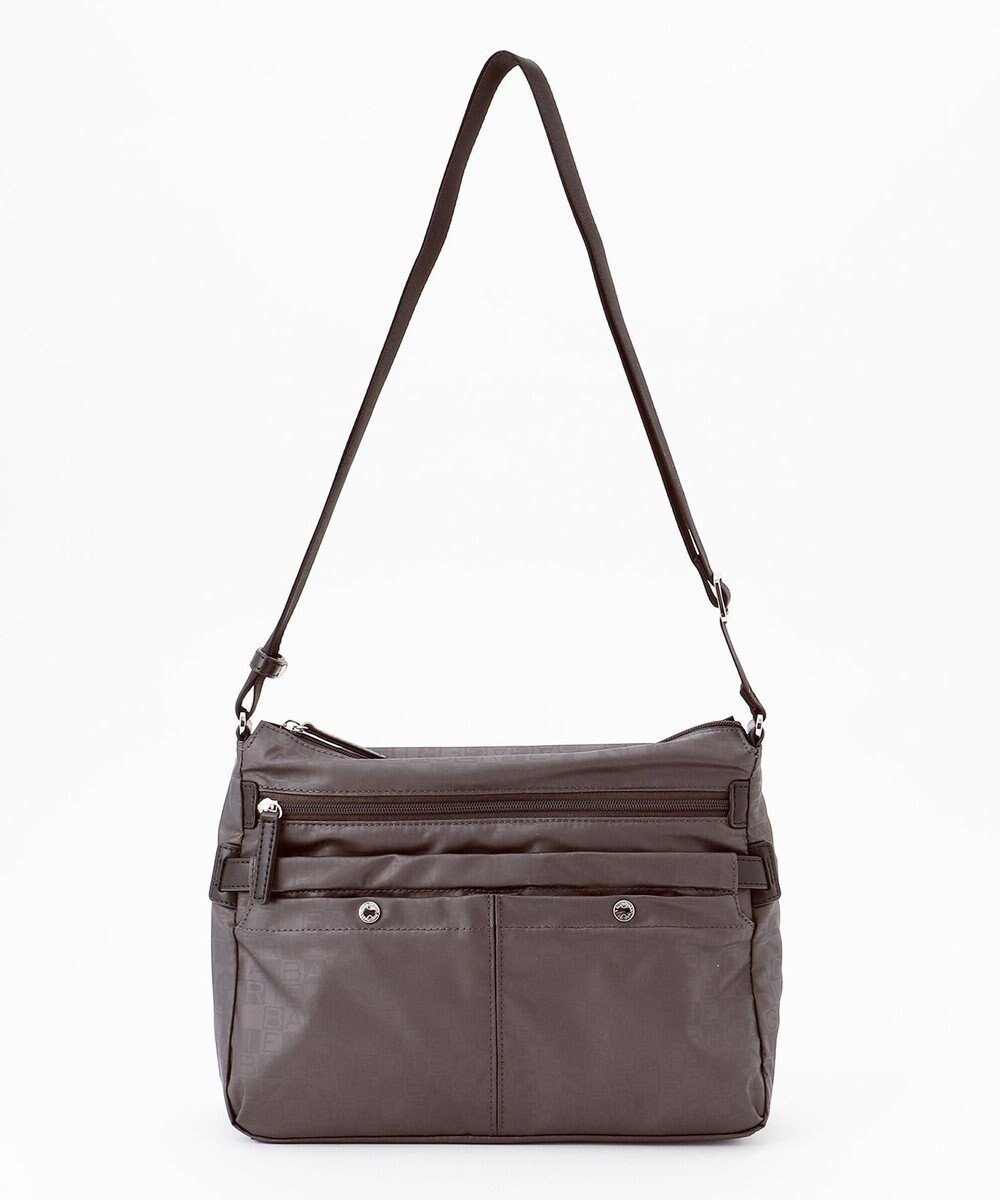 【ラ バガジェリー/LA BAGAGERIE】のモノグラム スクエアナイロンショルダー Mサイズ インテリア・キッズ・メンズ・レディースファッション・服の通販 founy(ファニー) ファッション Fashion レディースファッション Fashion for Women コーティング Coating, Coated Finish シンプル Simple, Minimal スマート Smart, Elegant プリント Print, Printed Pattern ポケット Pocket, Pocket Detail マグネット Magnet, Magnetic Closure 定番 Standard, Basic Item 軽量 Lightweight, Ultra Light ガンメタリック|ID: prp329100004675296 ipo3291000000034307002